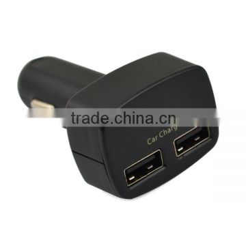 PTTC over-current, display voltage, mobile phone usb car charger for ipad