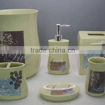 ceramic bathroom sets