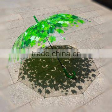 New Plastic Pvc Poe Environmental Protection Printing Umbrella photo-6