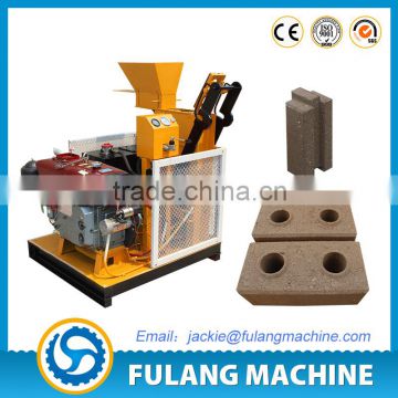 FL1-25 small machines for home business hydraulic compressed earth brick block machine Africa