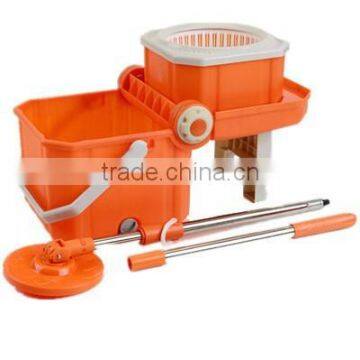 Folding Rotary 360 Degree Hand Press Pole Barrels Magic Mop photo-3