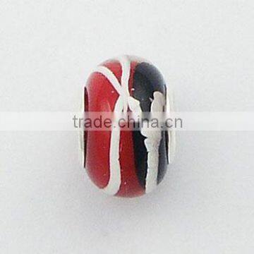 Modern Eye-Catching Murano Glass Bead Vivid Mixed Colors