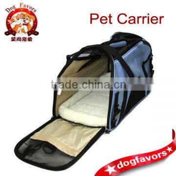 Pet Carrier Soft Sided Cat / Dog Comfort "FAA Airline Approved" Travel Tote Bag - 2014 Newly Designed photo-2