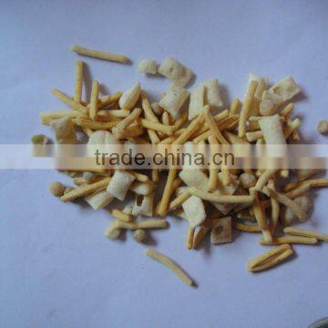 Hot Sale Automatic Frying Snacks Food Production Line With Wheat Flour photo-2