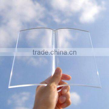 handmade clear blank crystal book paperweight