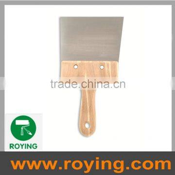 spatula painting tools putty knife with long wood handle