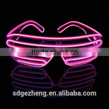 Promotional EL glasses for Christmas party with factory price