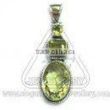 Silver Pendant Wholesale Fashion Jewelry Gemstone Jewelry