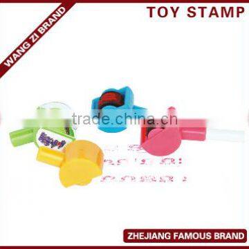 2016 Personalized whistle Toy stamp set, gifts for Children