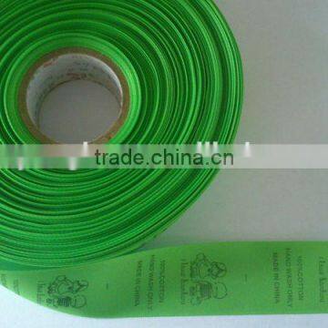 OEM Wholesale Roll Cotton Wash Care Label for Garment photo-3