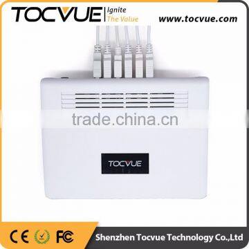 Retail open display security systems,multi-ports display security alarm system for smartphone