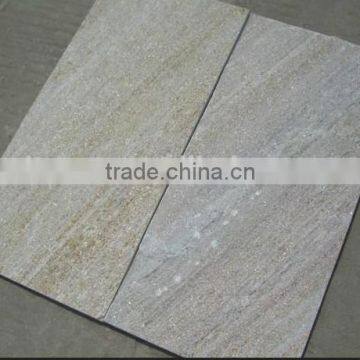 Golden White Quartzite Tiles, Slabs, Culltured Stones, Stacked Stones and Ledges Stones