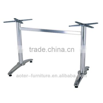 Metal dining room aluminium table base