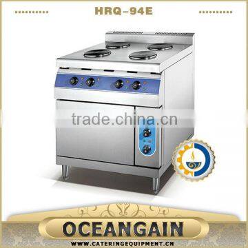 4-burner electric cooking hot plate with cabinet