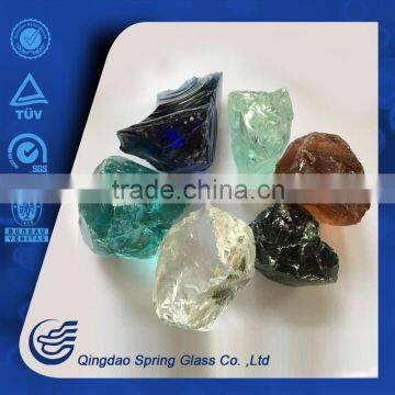 New Design Crushed Glass Stones For Garden