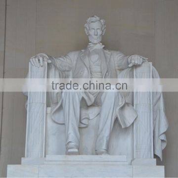 Natural stonel Marble Lincoln Sculpture