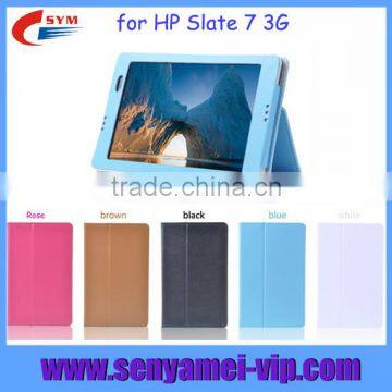 Hot Sale case cover for hp slate 7 3G with PC back cover, cover case for hp slate 7 tablet