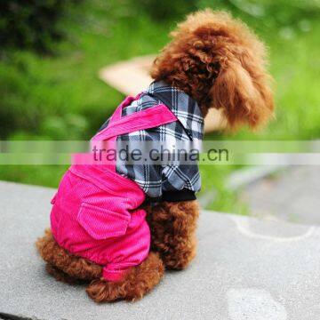 Pet Clothes, Suspender Trousers for Dog, Teddy Pet Wear, Autumn&Winter Dog Clothes 1/3