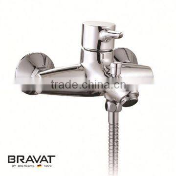 Chrome plated sanitary ware hot cold water mixer tap F64995C