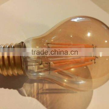 CE ROSH A60/A19 E27/E26/B22 dimmable 4w/6w/8w led filament bulb
