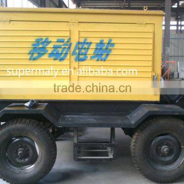 Three Phase Water Cooled Moveable Generator