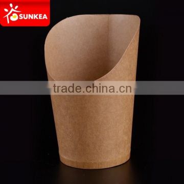 Kraft paper French fry cups, french fries scoop cup                        
                                                Quality Choice