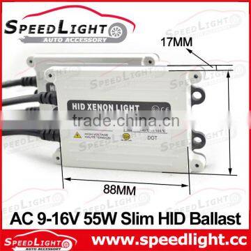 Factory Supply Guarantee 24 Month AC 35W 55W 75W Slim Ballast 55W