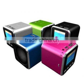 Stereo sound LCD professional speaker,speakers with usb audio input