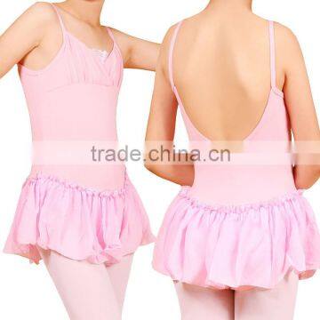 kids ballet leotard with chiffon skirt ballet dress SL012