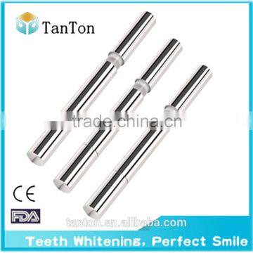 Free peroxide metal teeth whitening pen with nice retail box