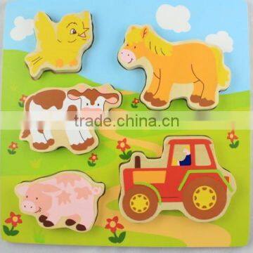 Wooden 3D Educational Kids Puzzle photo-2