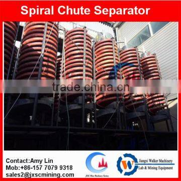 chrome mining equipment spiral chute separation equipment from JXSC