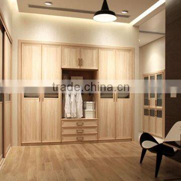 OPPEIN Bedroom Swing 4 Door Wardrobe