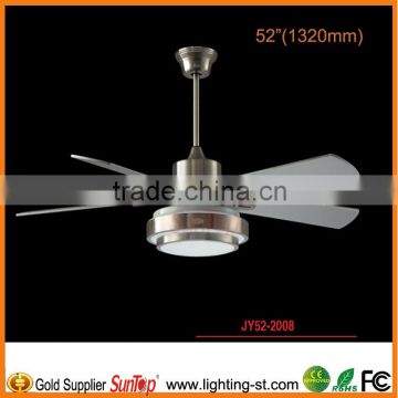 2014 new modern 52" ceiling fan light kits JY52-2008