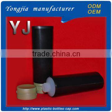 Round plastic industrial packaging hose for industrial package