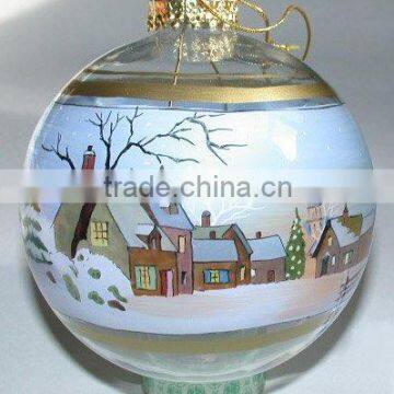 Christmas glass ball Ornament for tree decoration