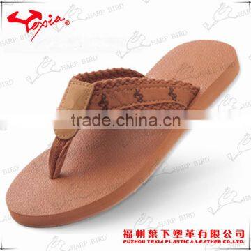 TPR man beach plastic thongs outdoor wholesale sandals