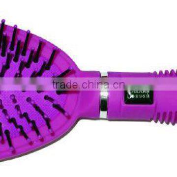 Pink Oval Cushion Hairbrush