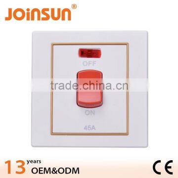 New design 86*86mm wall lights with switch