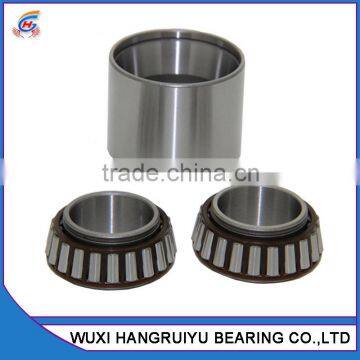 nylon cage retainer chrome steel taper roller bearings inch sizes LM522546/10 HH224340/10 with 107.95mm id outer & inner rings