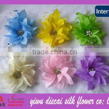 Wholesale artificial lily flower brooch