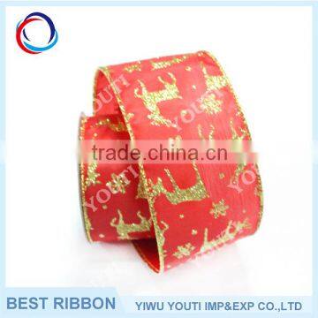 Colorful best-selling christmas ornament ribbon