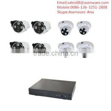 video surveillance cameras 8 cctv dvr kit diy offer