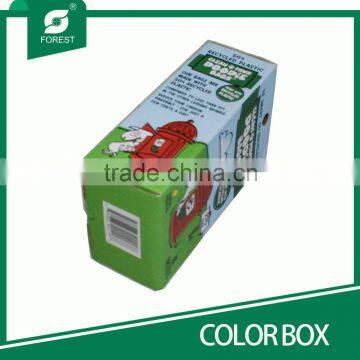LARGE RECTANGLE SHAPE CORRUGATED COLOR BOXES FOR DOODIE BAGS PACKAGING WITH PANTONE COLORS photo-3