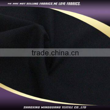 2015 direct factory rayon nylon spandex black blouse women suit fabric