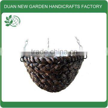 Garden Painted Water Hyacinth Hanging Basket