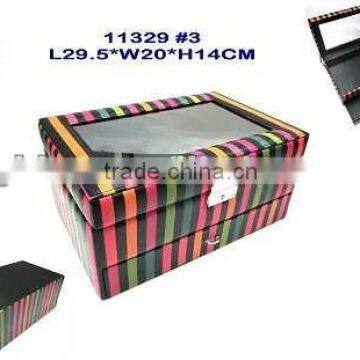 Mother day jewelry box with mirror and lock wholesale