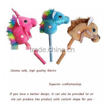 Plush Horse Stick