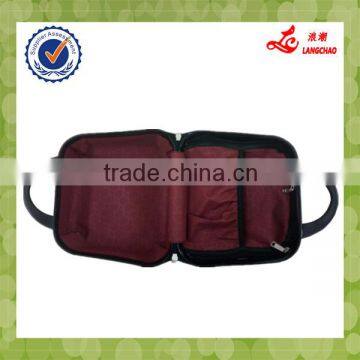 Red White Color Hot Sale Fashionable Designer 12/14 Inch High Quality Handles 100%ABS+ PC Hard Shell Lady Bag Set photo-5