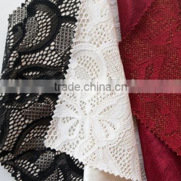 Composite african george fabric lace with sequin for garment/dress